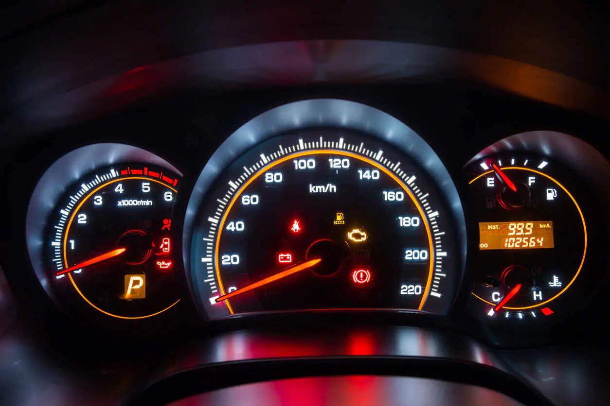 Painel do carro Painel do carro