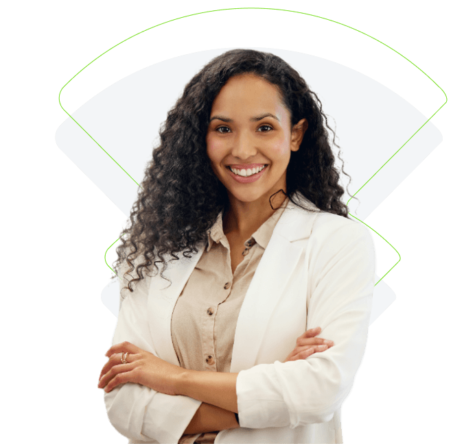 Mulher sorrindo Mulher sorrindo