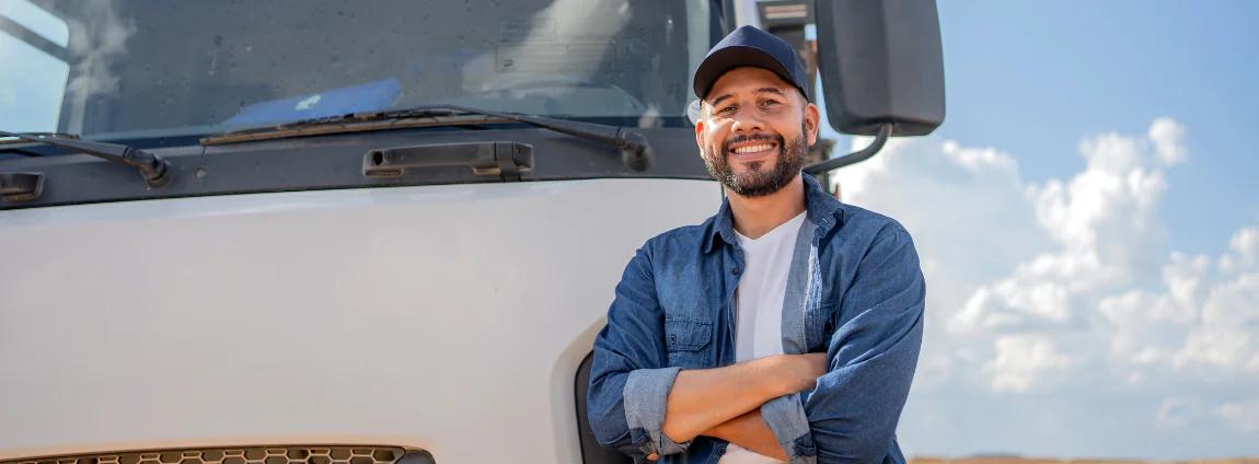 motorista de caminhão motorista de caminhão